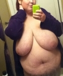 huge saggy tits on bbw